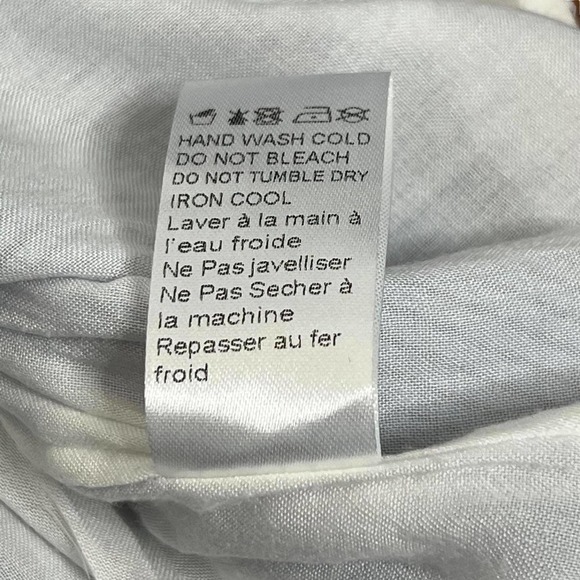 Lucca  Shirt Dress Off Shoulder Blue Striped Nautical Beach Size M‎ - Picture 8 of 11